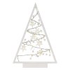 LED dekorácia – svietiaci stromček, 40 cm, 2xAA, vnútorný, teplá biela, časovač - DCWW27