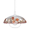 PREZENT 74197 D02 LYRA ACRYL 1xE27/60W,WHITE/RED,PENDANT