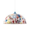 PREZENT 74200 GRAFFITI 1xE27/60W,MULTICOLOR,PENDANT