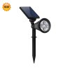 PREZENT 65286 LION LED/2W,SOLAR,IP44,BLACK