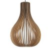 Závesný luster z masívneho dreva E27 / 380 - WRE092_3