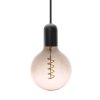 LED dekoratívna žiarovka / filament SPIRAL 4W GREY - PINK - G125 / E27 / 2000K - ZSF123_5