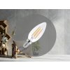 LED žiarovka / filament 4W - C35 / E14 / 3000K - ZLF712