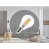 LED žiarovka / filament 7,3W CLEAR - A60 / E27 / 4000K - ZLF522A