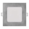LED vstavané svietidlo NEXXO, štvorec, strieborné, 7W, CCT - ZD2223_1
