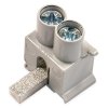 Prístrojová pripojovacia svorka 2x 2,5-25mm2 poniklovaná - AS 2x25 SNK
