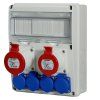 Zásuvková rozvodnica Scame ENERBOX 633.312222 - 11 DIN (bez istenia)
