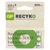 Nabíjacia batéria GP ReCyko 650 mAh (AAA) 4 ks - B25164