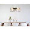 LED krištáľový luster + diaľkový ovládač 110W - J6333/C_10