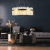 LED krištáľový luster + diaľkový ovládač 110W - J6333/C_12