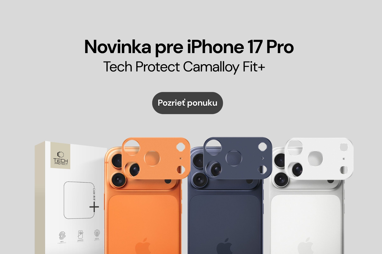 Tech Protect Camalloy Fit+ iP17 Pro