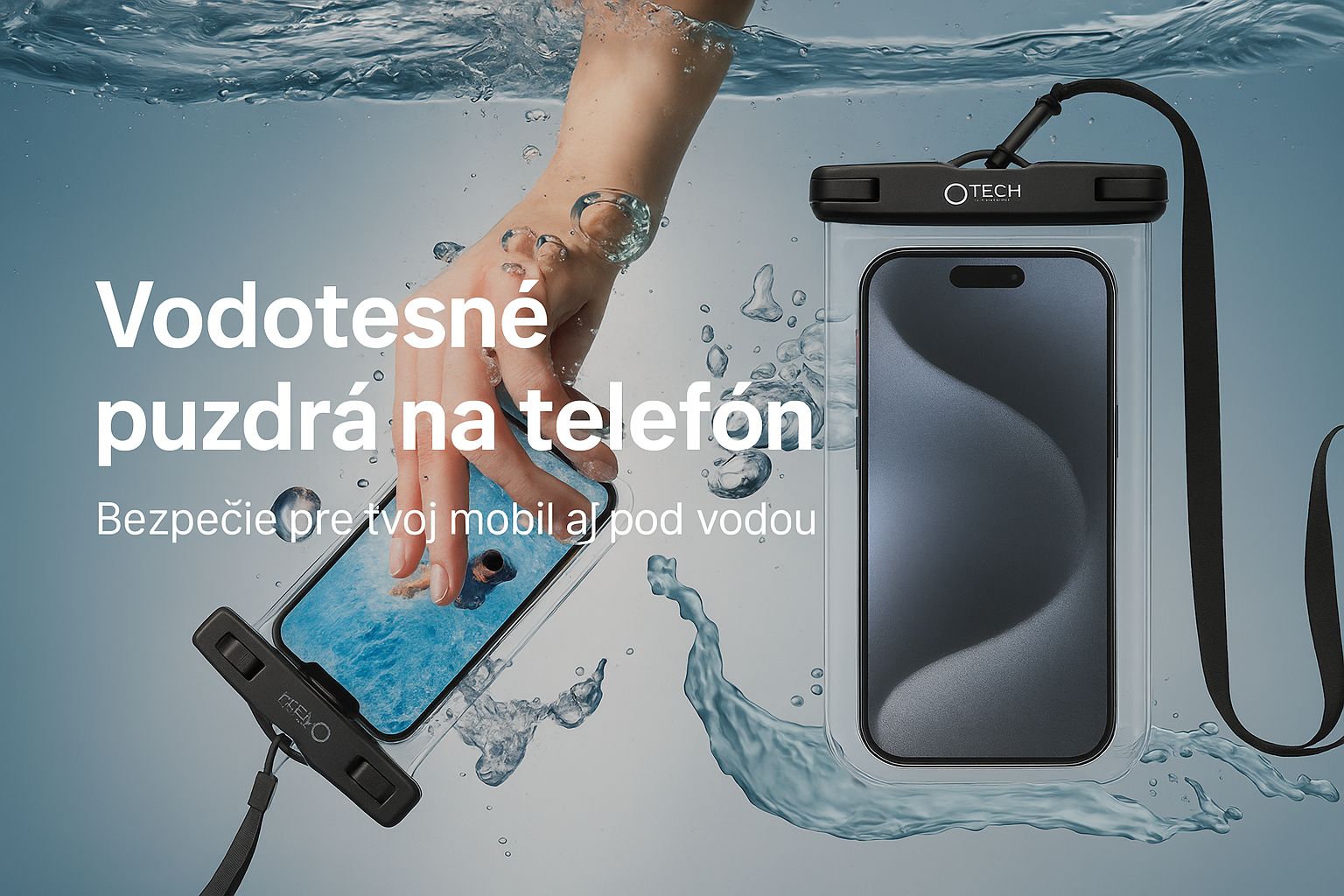 Vodotesné puzdrá na mobil