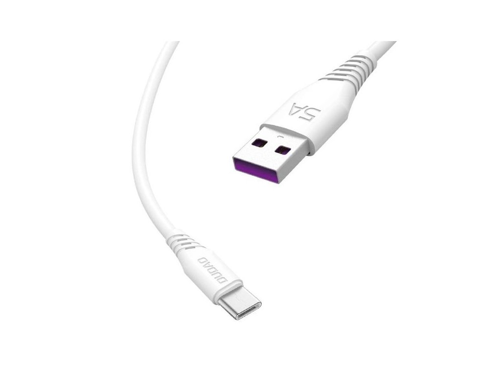 eng pm Dudao cable USB USB Type C 5A cable 2m white L2T 2m white 55620 1