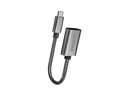 eng pm Dudao adapter adapter OTG cable from USB 2 0 to micro USB gray L15M 62450 5