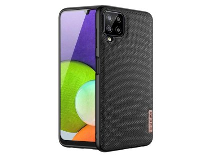 eng pm Dux Ducis Fino case covered with nylon material for Samsung Galaxy A22 4G black 72774 1