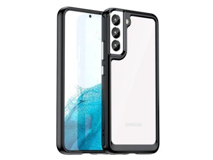 eng pm Outer Space Case for Samsung Galaxy S23 cover with a flexible frame black 134952 1