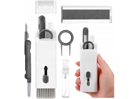 eng pm Multifunctional 7in1 cleaning set for headphones and keyboard gray 150633 1
