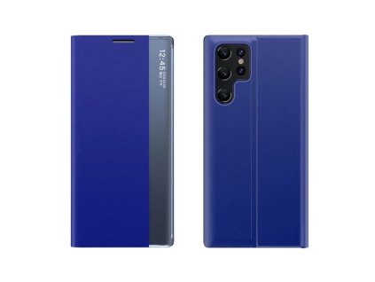 eng pm New Sleep View Case for Samsung S24 Ultra with flap blue 157229 1