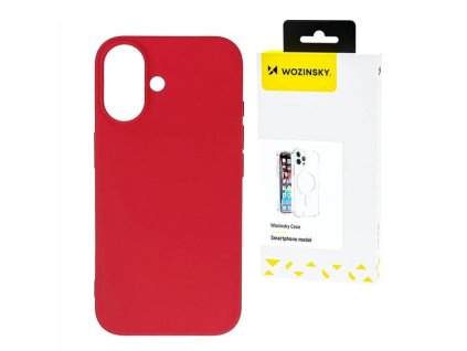 eng pm Wozinsky Silicone Case for Samsung Galaxy S25 Red 184090 1