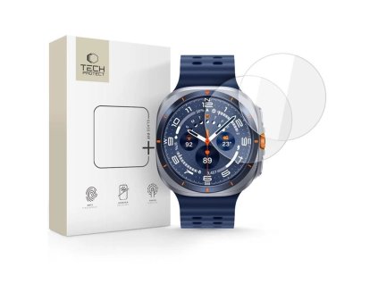 eng pl Tech Protect Glass Fit 2 pack tempered glass for Samsung Galaxy Watch Ultra 47 mm transparent 197191 1