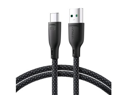 eng pl Joyroom Multi Color Series S A34 USB A USB C cable 100W 1m black 151823 1