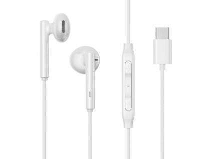 eng pl Joyroom JR EC05 USB C in ear headphones white 155501 1