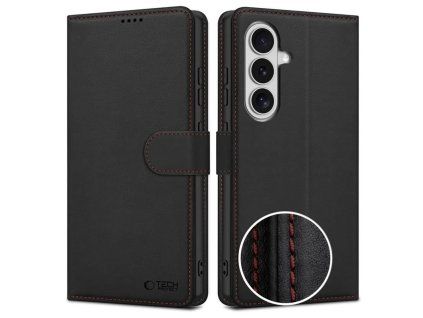 eng pl Tech Protect Wallet Case for Samsung Galaxy S26 Black and Red 208995 1