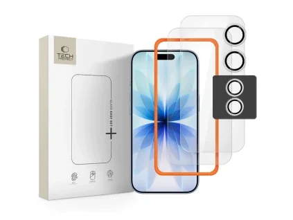 Tech Protect Easy Set+ ochranné sklo 3v1 na iPhone 17