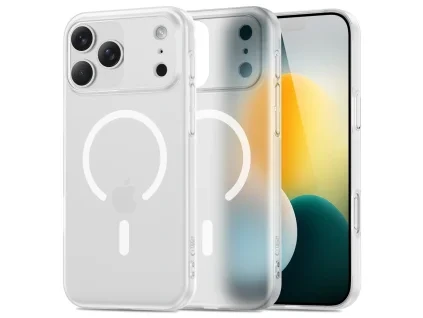 Matný Biely kryt Tech Protect MagSlim MagSafe na iPhone 17 Pro