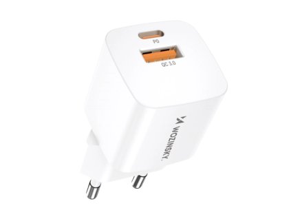 eng pm Wozinsky CMWCW 20W USB C USB A wall charger white 155728 1