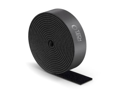 eng pl Tech Protect Velcro Cable Organizer 3m Black 175802 1