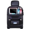 eng pm Car seat organizer seat protector seat cover shelf mini car table black 73562 2