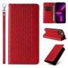 eng pm Magnet Strap Case for Samsung Galaxy S23 Flip Wallet Mini Lanyard Stand red 135180 3
