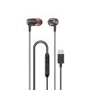 eng pm Dudao X1PROT In Ear Wired USB C Headphones 1 2m Black 164544 1