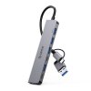 eng pm Orico YSA7 U3 USB A USB C Hub Docking Station 4x USB A 2 0 1x USB A 3 0 2x USB C 2 0 Gray 185671 1
