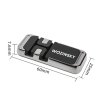 Wozinsky Magnetic Phone Holder with Cable Organizer WMCDO B1 108878 3
