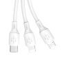 eng pm USB cable USB C micro USB Lightning 480Mb s 6A 1 2m white 148692 2