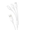 eng pm USB cable USB C micro USB Lightning 480Mb s 6A 1 2m white 148692 1