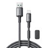 eng pm Joyroom S A50 Unlimited Series 3A USB A Lightning Cable with Magnetic Organizer 1 2m Gray 181992 1