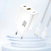 eng pl Dudao A27 MaxC 35W GaN Wall Charger USB C Cable White 195947 4