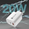 eng pl A6MaxL 20W USB A USB C wall charger with USB C USB C 1m cable white 188208 5