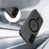 Matný čierny kryt Tech Protect MagSlim MagSafe na iPhone 17 zosilene rohy