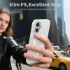 Matný Biely kryt Tech Protect MagSlim MagSafe na iPhone 17 detail 2