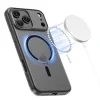 Matný čierny kryt Tech Protect MagSlim MagSafe na iPhone 17 Pro fotka s magsafe
