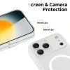 Matný Biely kryt Tech Protect MagSlim MagSafe na iPhone 17 Pro detail