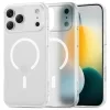 Matný Biely kryt Tech Protect MagSlim MagSafe na iPhone 17 Pro