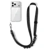 Tech Protect C9S cierny popruh cez rameno nosenie telefon detail