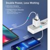 eng pm Choetech PD6051 2x USB C PD 35W GaN wall charger with display white 155743 6