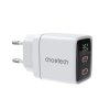 eng pm Choetech PD6051 2x USB C PD 35W GaN wall charger with display white 155743 1