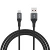 eng pl Dudao L3SM USB A MicroUSB 3A 1 2m Braided Cable Black 181519 1